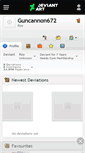 Mobile Screenshot of guncannon672.deviantart.com