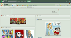 Desktop Screenshot of hartpad.deviantart.com