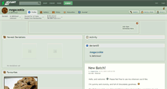 Desktop Screenshot of megacookie.deviantart.com