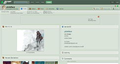 Desktop Screenshot of pixieface.deviantart.com