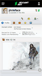 Mobile Screenshot of pixieface.deviantart.com