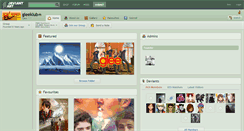 Desktop Screenshot of gleeklub.deviantart.com