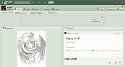 Desktop Screenshot of imbri.deviantart.com