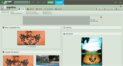 Desktop Screenshot of angeldiva.deviantart.com