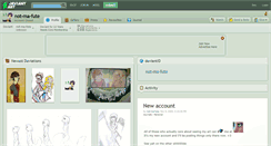 Desktop Screenshot of not-ma-fute.deviantart.com