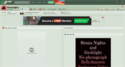 Desktop Screenshot of hennanights.deviantart.com
