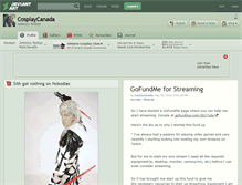 Tablet Screenshot of cosplaycanada.deviantart.com