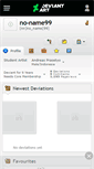 Mobile Screenshot of no-name99.deviantart.com