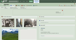 Desktop Screenshot of donwon.deviantart.com