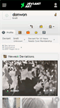 Mobile Screenshot of donwon.deviantart.com