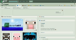 Desktop Screenshot of coopad.deviantart.com