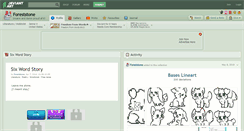Desktop Screenshot of foreststone.deviantart.com