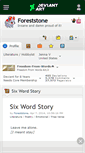Mobile Screenshot of foreststone.deviantart.com