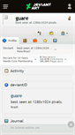 Mobile Screenshot of guare.deviantart.com