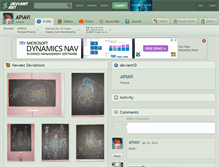 Tablet Screenshot of apiavi.deviantart.com