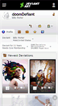 Mobile Screenshot of doomdefiant.deviantart.com