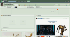 Desktop Screenshot of ilikeshinyobjects.deviantart.com