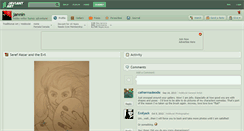 Desktop Screenshot of jannin.deviantart.com