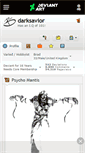 Mobile Screenshot of darksavior.deviantart.com