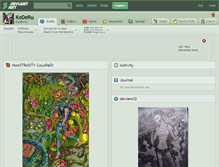 Tablet Screenshot of koderu.deviantart.com