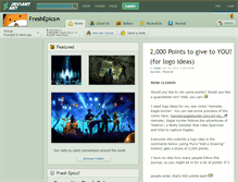 Tablet Screenshot of freshepics.deviantart.com