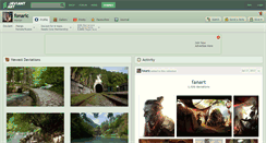 Desktop Screenshot of fonaric.deviantart.com