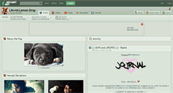 Desktop Screenshot of likwid-lemon-drop.deviantart.com