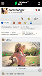 Mobile Screenshot of danixdanger.deviantart.com