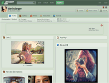 Tablet Screenshot of danixdanger.deviantart.com