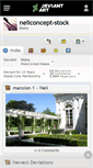 Mobile Screenshot of neliconcept-stock.deviantart.com