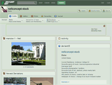 Tablet Screenshot of neliconcept-stock.deviantart.com