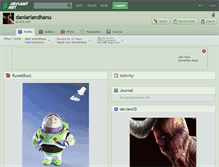 Tablet Screenshot of daniariandhanu.deviantart.com
