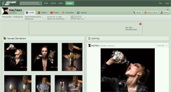 Desktop Screenshot of halfmax.deviantart.com