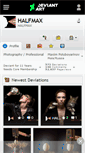 Mobile Screenshot of halfmax.deviantart.com