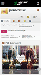 Mobile Screenshot of gotasecret-xx.deviantart.com
