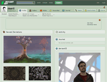Tablet Screenshot of daanil.deviantart.com