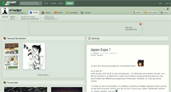 Desktop Screenshot of el-badger.deviantart.com