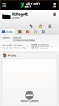 Mobile Screenshot of littlegett.deviantart.com
