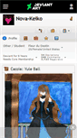 Mobile Screenshot of nova-keiko.deviantart.com