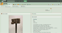 Desktop Screenshot of dethtek.deviantart.com