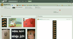 Desktop Screenshot of nevet1212.deviantart.com