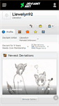 Mobile Screenshot of llewelyn92.deviantart.com