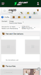 Mobile Screenshot of mig20.deviantart.com
