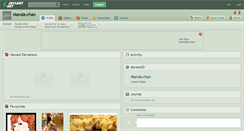 Desktop Screenshot of manda-chan.deviantart.com