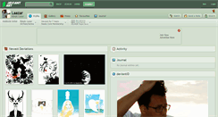 Desktop Screenshot of laazar.deviantart.com