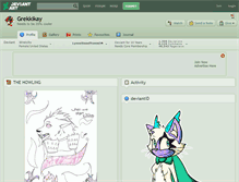 Tablet Screenshot of grekkikay.deviantart.com