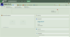 Desktop Screenshot of dragon-fire-tf.deviantart.com