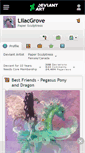 Mobile Screenshot of lilacgrove.deviantart.com