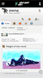 Mobile Screenshot of crocrus.deviantart.com