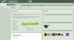 Desktop Screenshot of equineheart.deviantart.com